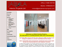 Tablet Screenshot of jabulainteriorprojects.com
